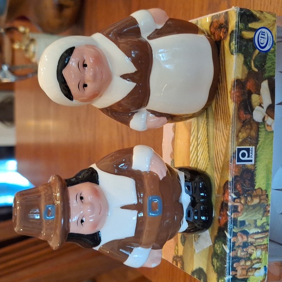 Publix Holiday Vintage Publix Grocery Pilgrim Salt And Pepper